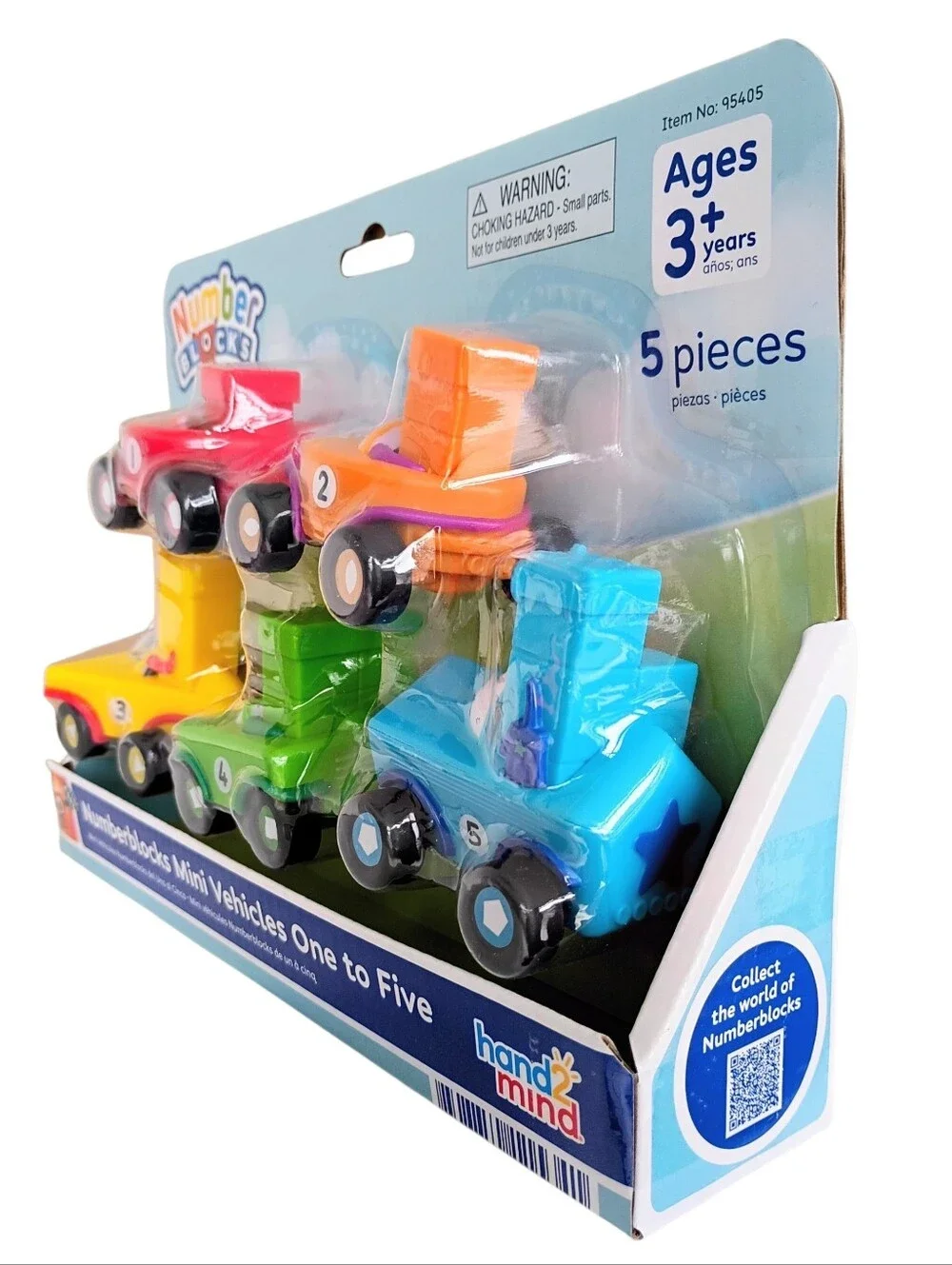 Numberblocks Mini Vehicles One to Five • Counting Toy by hand2mind
